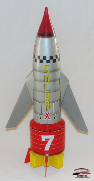 1960's Solar X7 Japan Space Rocket Toy – Southwest Spirit Antiques &  Certified Appraisals